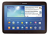 Samsung Galaxy Tab® 3 Tablet, 10.1" Screen, 16GB Memory, 16GB Storage, Android 4.2 Jelly Bean, Gold/Brown 1 thumbnail image