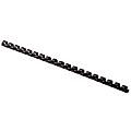 Fellowes® Letter-Size Plastic Comb Bindings, 3/8", 55-Sheet Capacity, Black, Box Of 100 1 thumbnail image
