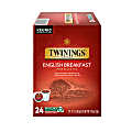 Twinings of London® English Breakfast Tea, Keurig® K-Cup® Pods, 0.11 Oz, Box Of 24
