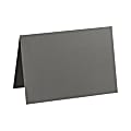 LUX Folded Cards, A2, 4 1/4" x 5 1/2", Smoke Gray, Pack Of 250