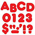 TREND Ready Letters®, Casual Uppercase, 3", Red, Pack Of 124