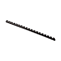 Fellowes® Letter-Size Plastic Comb Bindings, 1/4", 20-Sheet Capacity, Black, Box Of 100 1 thumbnail image