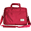 Digital Treasures ToteIt! Deluxe Carrying Case for 15" Notebook - Red - Nylon - Shoulder Strap