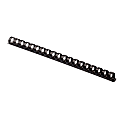 Fellowes® Letter-Size Plastic Comb Bindings, 5/16", 40-Sheet Capacity, Black, Box Of 100