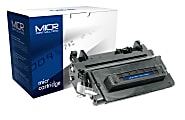 MICR Print Solutions Remanufactured Black Toner Cartridge Replacement For HP CE390A