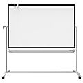 Quartet® Prestige® 2 Magnetic Dry-Erase Whiteboard With Mobile Easel, 72" x 48", Plastic Frame With Graphite Finish