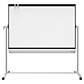 Quartet® Prestige® 2 Magnetic Dry-Erase Whiteboard With Mobile Easel, 72" x 48", Plastic Frame With Graphite Finish 1 thumbnail image