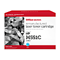 Office Depot® Remanufactured Cyan Toner Cartridge Replacement For HP M551C 1 thumbnail image