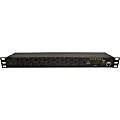 Minuteman RPM1581HVN 8-Outlets PDU - NEMA 5-15P - 8 x NEMA 5-15/20R - 120 V AC - 1U - Horizontal/Vertical - Rack-mountable