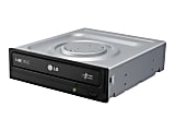 LG GH24NSB0 Super Multi - Disk drive - DVD±RW (±R DL) / DVD-RAM - 24x/24x/5x - Serial ATA - internal - 5.25"