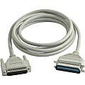 C2G 10ft IEEE-1284 DB25 Male to Centronics 36 Male Parallel Printer Cable - DB-25 Male - Centronics Male Printer - 10ft - Beige 1 thumbnail image