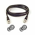 Belkin RG58 Coaxial Cable - BNC Male - BNC Male - 6ft - Black 1 thumbnail image