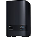 Western Digital® My Cloud EX2 Ultra Network Attached Storage Server, Marvell ARMADA 385 Dual-Core, 4TB HDD, WDBVBZ0040JCH-NESN