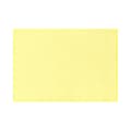 LUX Flat Cards, A6, 4 5/8" x 6 1/4", Lemonade Yellow, Pack Of 1,000
