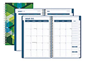 Office Depot® Brand Bold Arrows Weekly/Monthly Planner, 5" x 8", Green, January to December 2018 1 thumbnail image