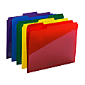 Smead® Poly Folders With Slash Pocket, Letter Size, Assorted Colors, Pack Of 30 1 thumbnail image