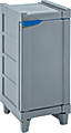 Rimax Slim Wall Storage Cabinet, 2 Shelves, Gray/Blue