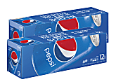 Pepsi, 12 Oz Per Can, Case Of 24 Cans