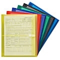 Smead® Poly Envelopes, Letter Size, Side Opening, Assorted Colors, Pack Of 6 1 thumbnail image
