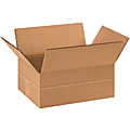 Partners Brand Multi-Depth Corrugated Boxes, 4 3/4 x 11 3/4" x 8 3/4", Kraft, Pack Of 25