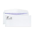 Gummed Seal, Security Business Envelopes,  3-7/8" x 8-7/8", 1-Color, Custom #9, Box Of 500 1 thumbnail image
