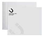 Gummed Seal, White Wove Open End Catalog Mailing Envelopes, Black Ink, Custom 6" x 9", Box Of 500