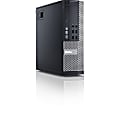 Dell OptiPlex 9020 Desktop Computer - Intel Core i7 i7-4770 3.40 GHz - Small Form Factor - Black, Silver 1 thumbnail image