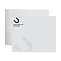 Gummed Seal, White Wove Open End Catalog Mailing Envelopes, Black Ink, Custom 9" x 12", Box Of 500 1 thumbnail image