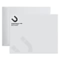 Gummed Seal, White Wove Open End Catalog Mailing Envelopes, Black Ink, Custom 10" x 13", Box Of 500