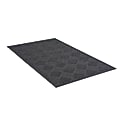 Apache Mills Crosshatch Heavy-Duty Mat, 36" x 60", Charcoal 1 thumbnail image
