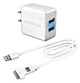 Innergie mMini Combo Duo USB Charging Kit, White