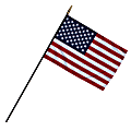 Flagzone Heritage U.S. Classroom Flag, 12" x 18"