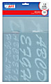 Cosco Plastic Stencil Kit, Script, 1", 2" And 3" 1 thumbnail image