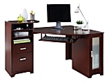 Bradford Corner Desk, Cherry 1 thumbnail image