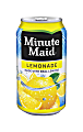 Minute Maid Lemonade, 12 Oz, Pack Of 24