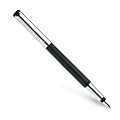 Parker Vector Black Stainless Steel Medium Point Fine Writing Rollerball Pen, 1 Black Ink Pen 1 thumbnail image