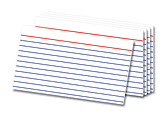 OfficeMax Heavyweight Index Cards, 3" x 5", Pack Of 100 1 thumbnail image