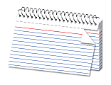 OfficeMax Spiral Ruled Index Cards, 4" x 6", White 1 thumbnail image