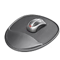 KellyREST Computer Supply Mouse Pad With Wrist Rest, Slate