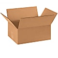 Partners Brand Corrugated Printer's Boxes, 11 3/4" x 8 3/4" x 4 3/4", Kraft, Pack Of 25