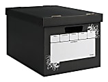 DiVOGA Fast Assembly File Storage Box, 6-Pack, Black 1 thumbnail image