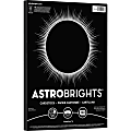 Astrobrights® Color Card Stock, Eclipse Black, Letter (8.5" x 11"), 65 Lb, FSC® Certified, Pack Of 100