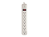 Tripp Lite Protect It! Seven-Outlet Surge Suppressor, White 1 thumbnail image