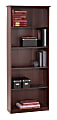 Altra District 5-Shelf Bookcase, Cherry