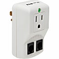 Eaton Tripp Lite Series Portable Surge Protector, Direct Plug-In, 1-Outlet 750 Joules, Tel/Modem Protection - TRAVELCUBE 1 thumbnail image