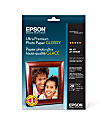 Epson® Ultra Premium Glossy Photo Paper, 5" x 7", Pack Of 20 Sheets