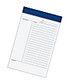 TOPS™ Idea Collective Junior Legal Pad, 5" x 8", 50 Sheets, White