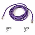Belkin Cat5e Patch Cable - RJ-45 Male Network - RJ-45 Male Network - 50ft - Purple 1 thumbnail image
