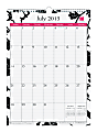 Blue Sky Barcelona 8" x 11" Academic Wire-O Wall Calendar 1 thumbnail image