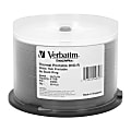 Verbatim DVD-R 4.7GB 8X DataLifePlus White Thermal Printable, Hub Printable - 50pk Spindle - Thermal Printable